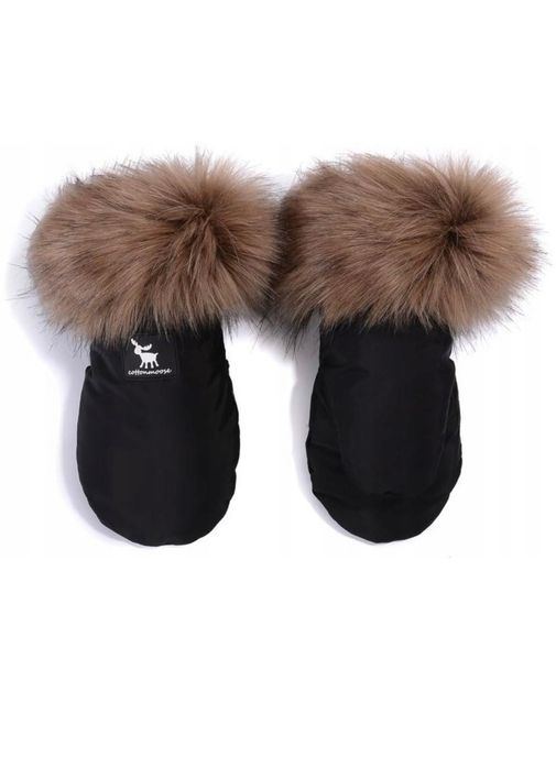 Cottonmoose HandMuff rękawiczki ocieplacz dłoni do wózka Black