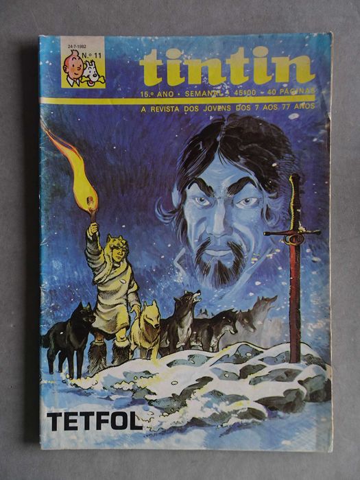 Revista semanal Tintin 15º ano nº 11