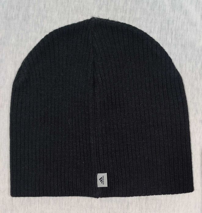 Adidas czapka zimowa czarna oryginalna okazja jak nowa na zimę