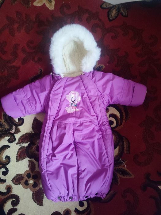 Зимний конверт на выписку