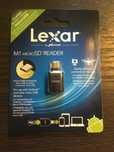 Czytnik kart microSD do microUSB Lexar nowy