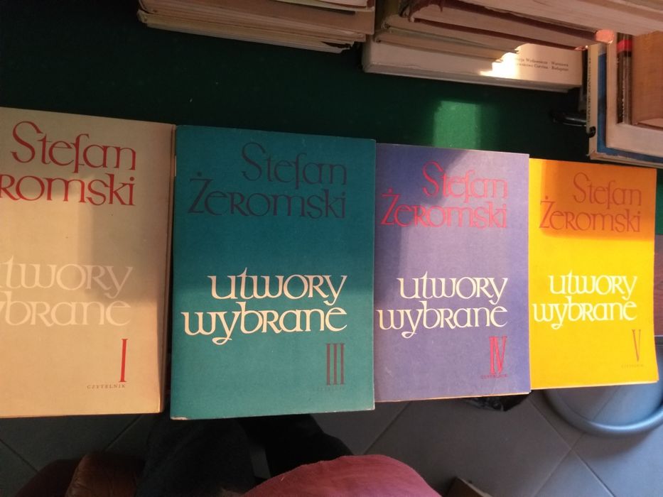 Stefan Żeromski - Utwory Wybrane tom 1 3 4 5