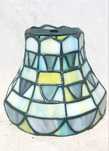 Lindo abajur vintage estilo Tiffany para candeeiro de mesa