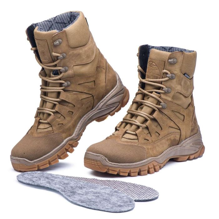 Зимние берцы Expedition 39-47 койот прошиты