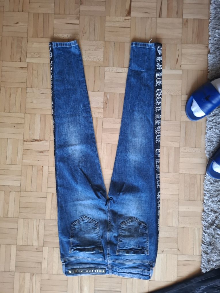 Spodnie Philip Plein damskie Couture