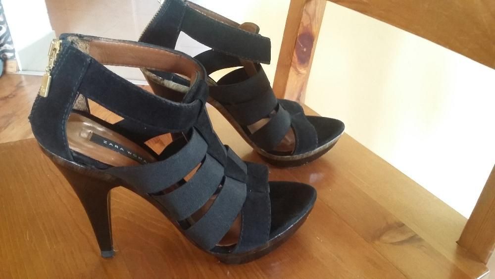 ZARA skóra nat. 37 jak nowe