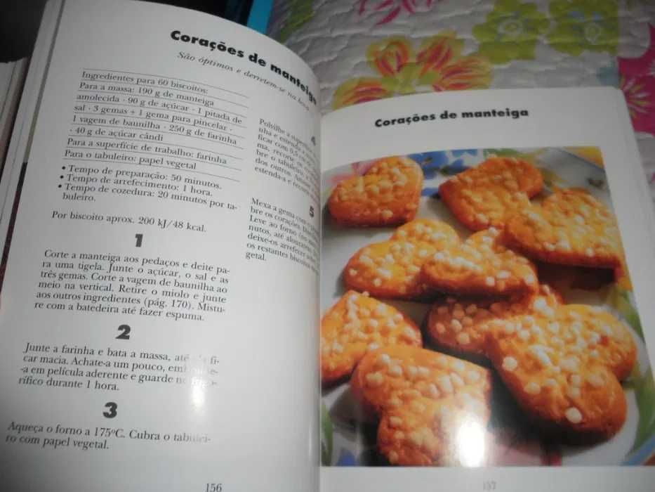 Livro Culinária "Docinho e Gostosinho " do Círculo de Leitores