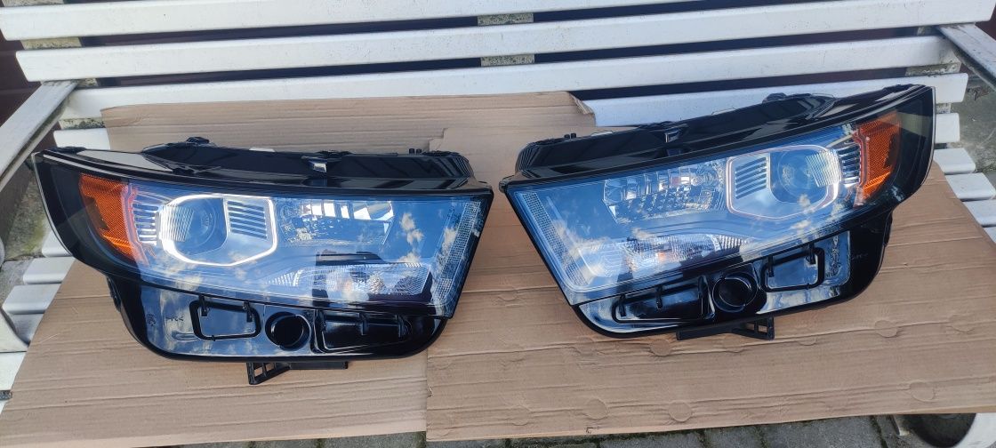 Lampy (reflektory) przednie oryginalne USA Xenon FORD EDGE SPORT mk2