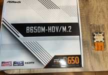 Procesor AMD Ryzen 7 7700 + Płyta Główna ASRock B650M-HDV M.2 AM5 Nowe