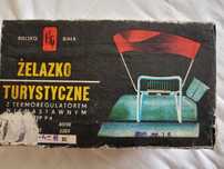 Żelazko turystyczne z termoregulatorem nienastawnym