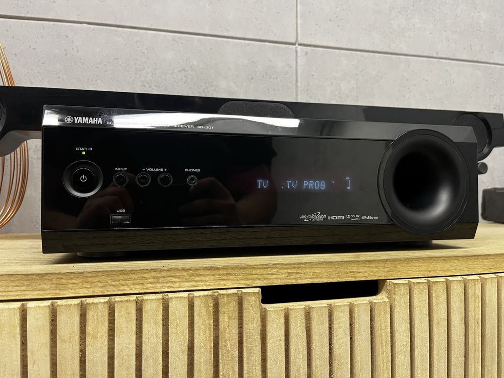 Zestaw Yamaha Soundbar SR-301, NS-BR301 HDMI, wysoka jakosc