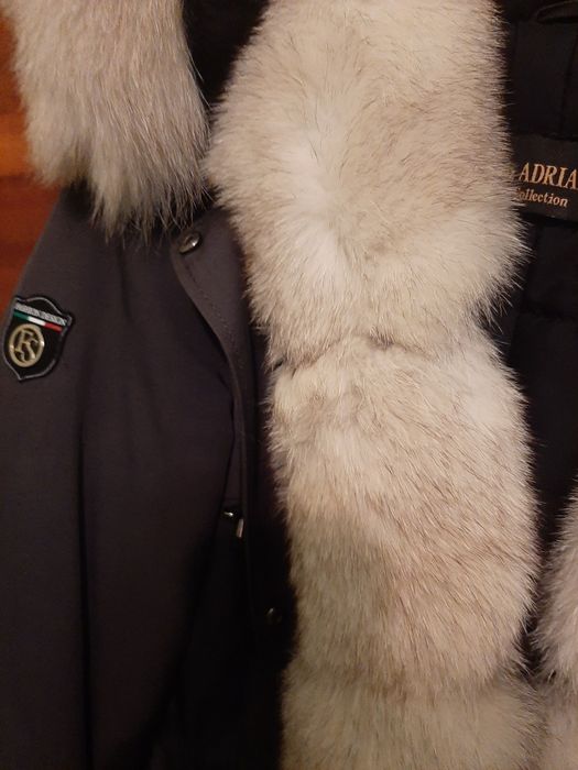 Парка с мехом песца