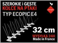 Francuskie Szerokie Kolce na Ptaki Gołebie ECOPIC E4