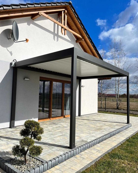 Pergola tarasowa aluminiowa Dostępne zakupy na dogodne raty!