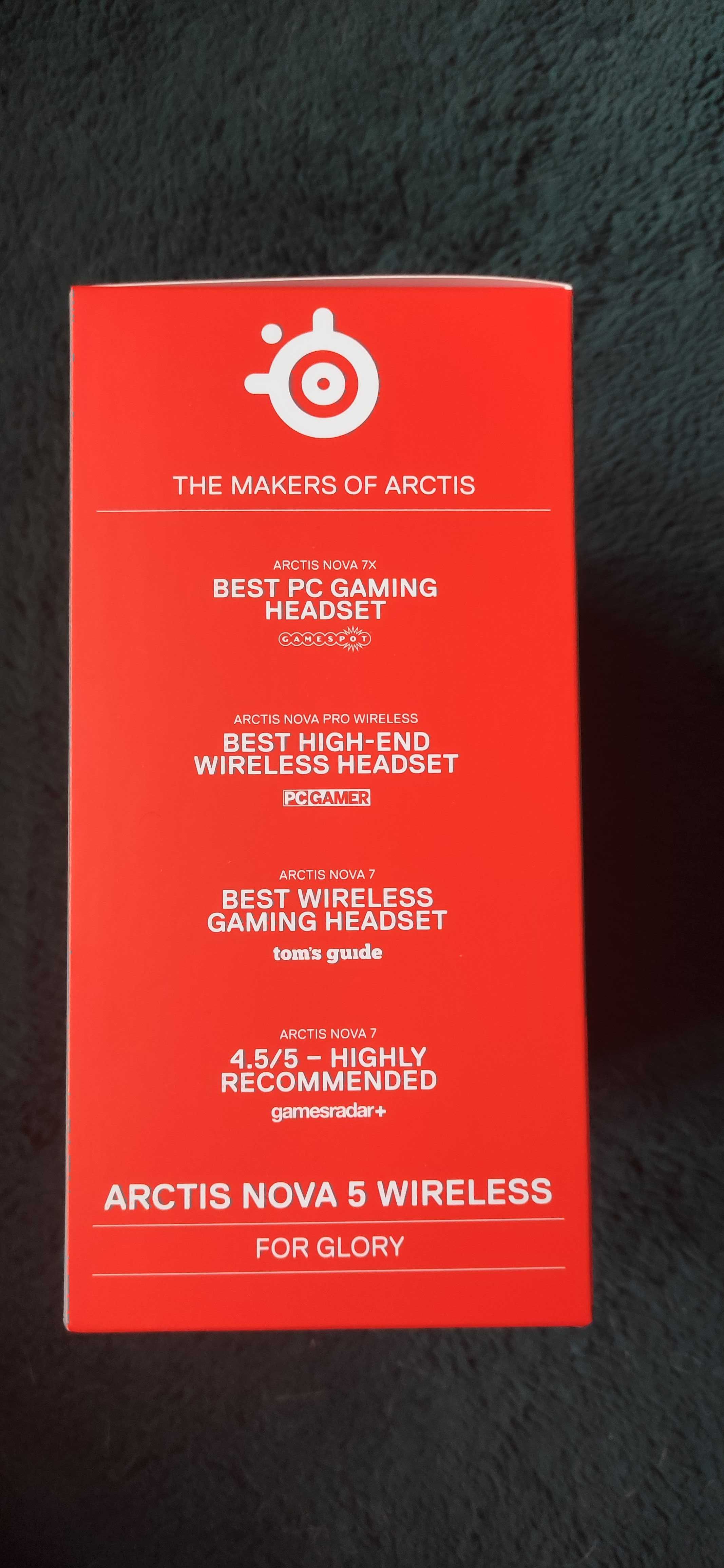 Nowe słuchawki gamingowe steelseries arctis nova 5 Wireless (CZARNE)
