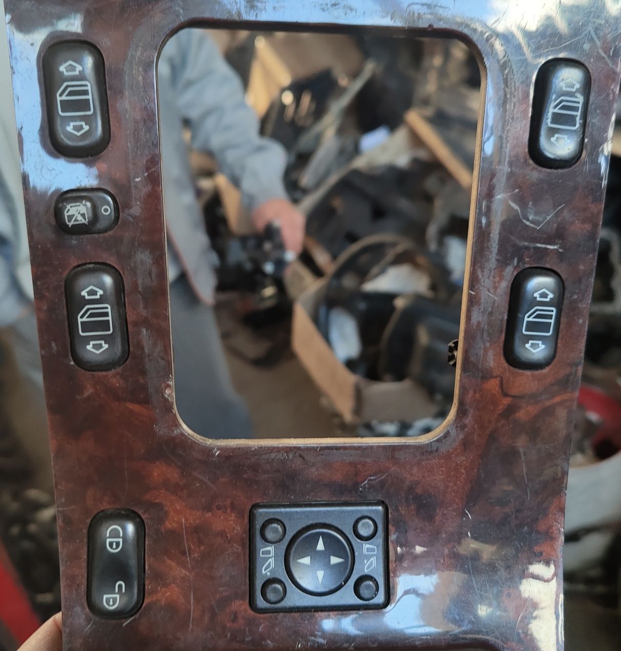 Mercedes ML W163 panel przełącznik szyb