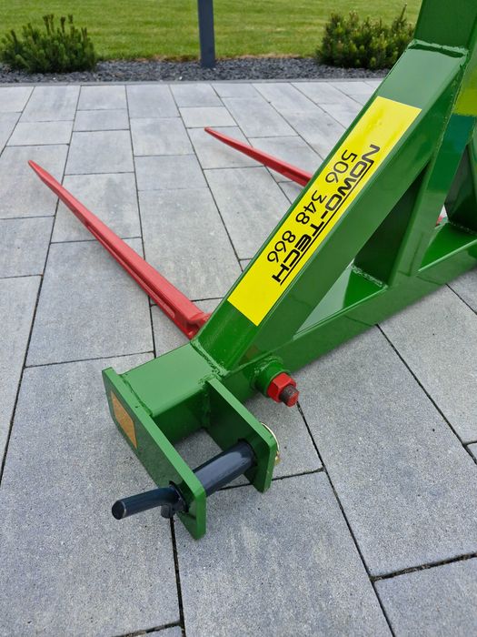 widły do bel, balotów, igła, podnośnik do siana na tył ciągnika, tuz