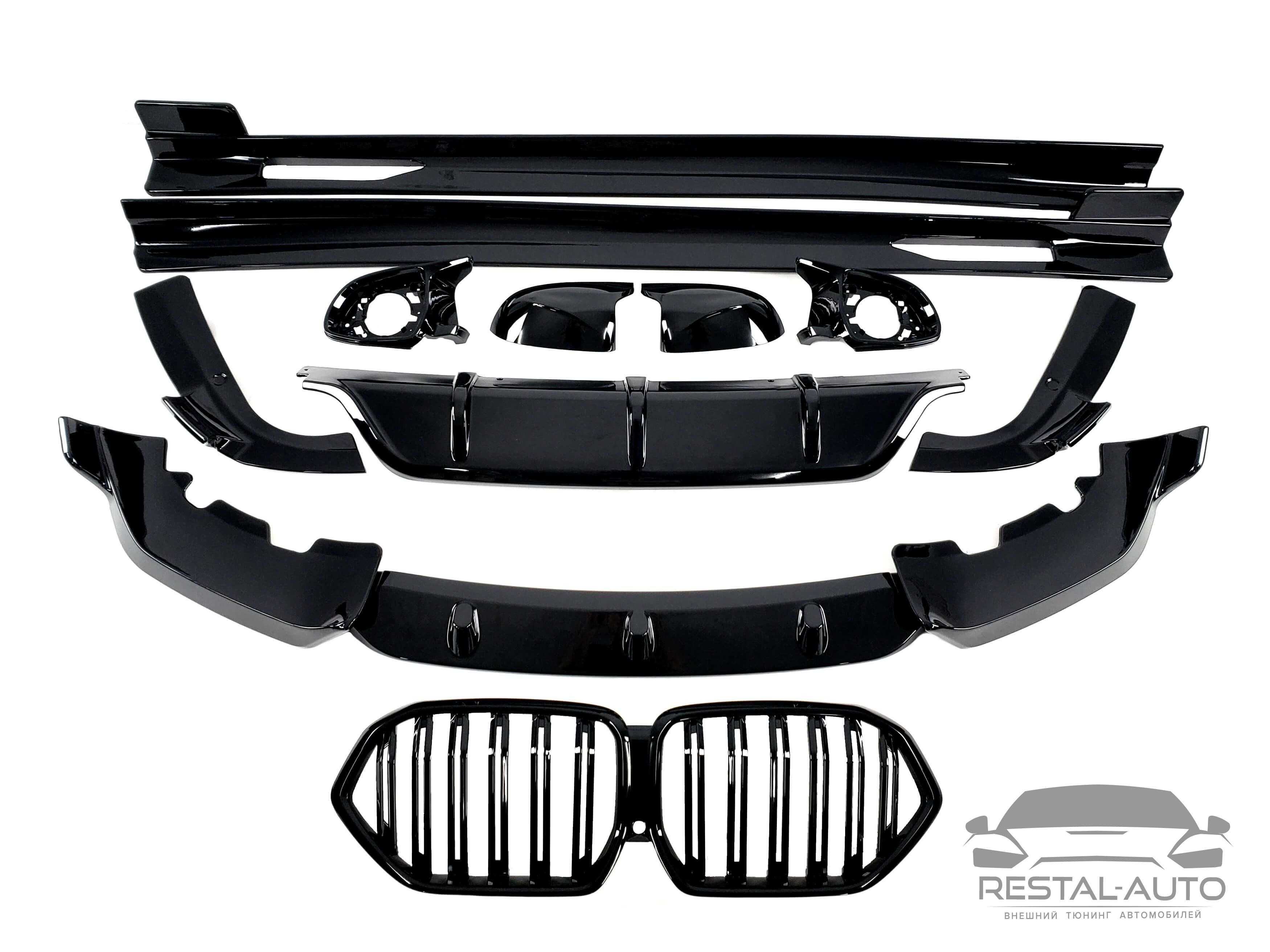 Комплект Дооснащения обвеса на BMW X6 G06 2019-2022 год.