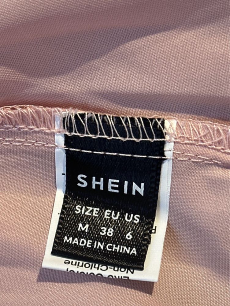 Shein garnitur z kamizelką szeroka nogawka r M