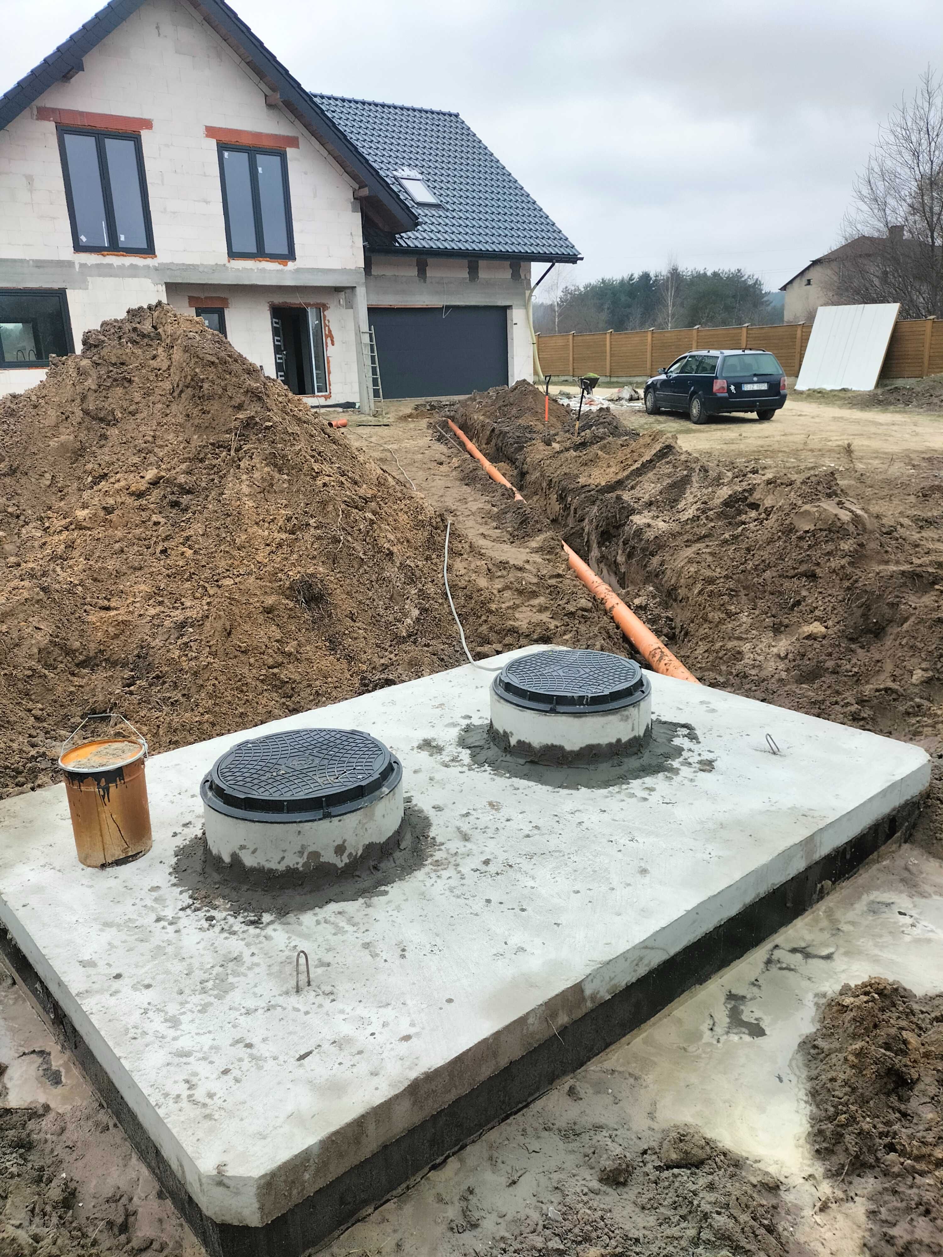 Zbiornik Betonowy Szambo Betonowe Szamba Zbiorniki Piwnica Piwniczka