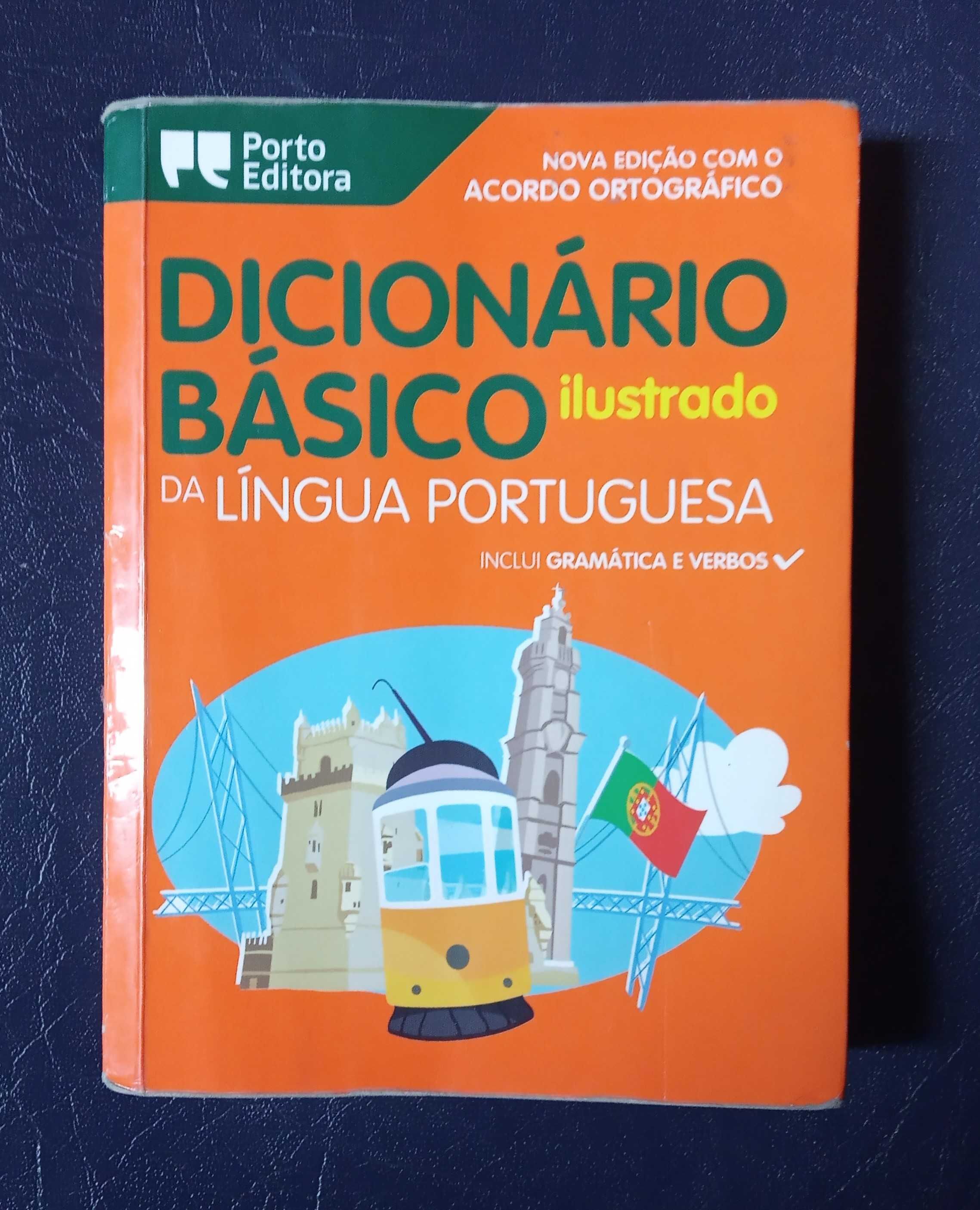 Livro Dicionário Básico Ilustrado Língua Portuguesa