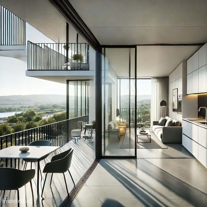 Apartamento T2 em fase de conclusão em Miraflores - cedência de posiçã