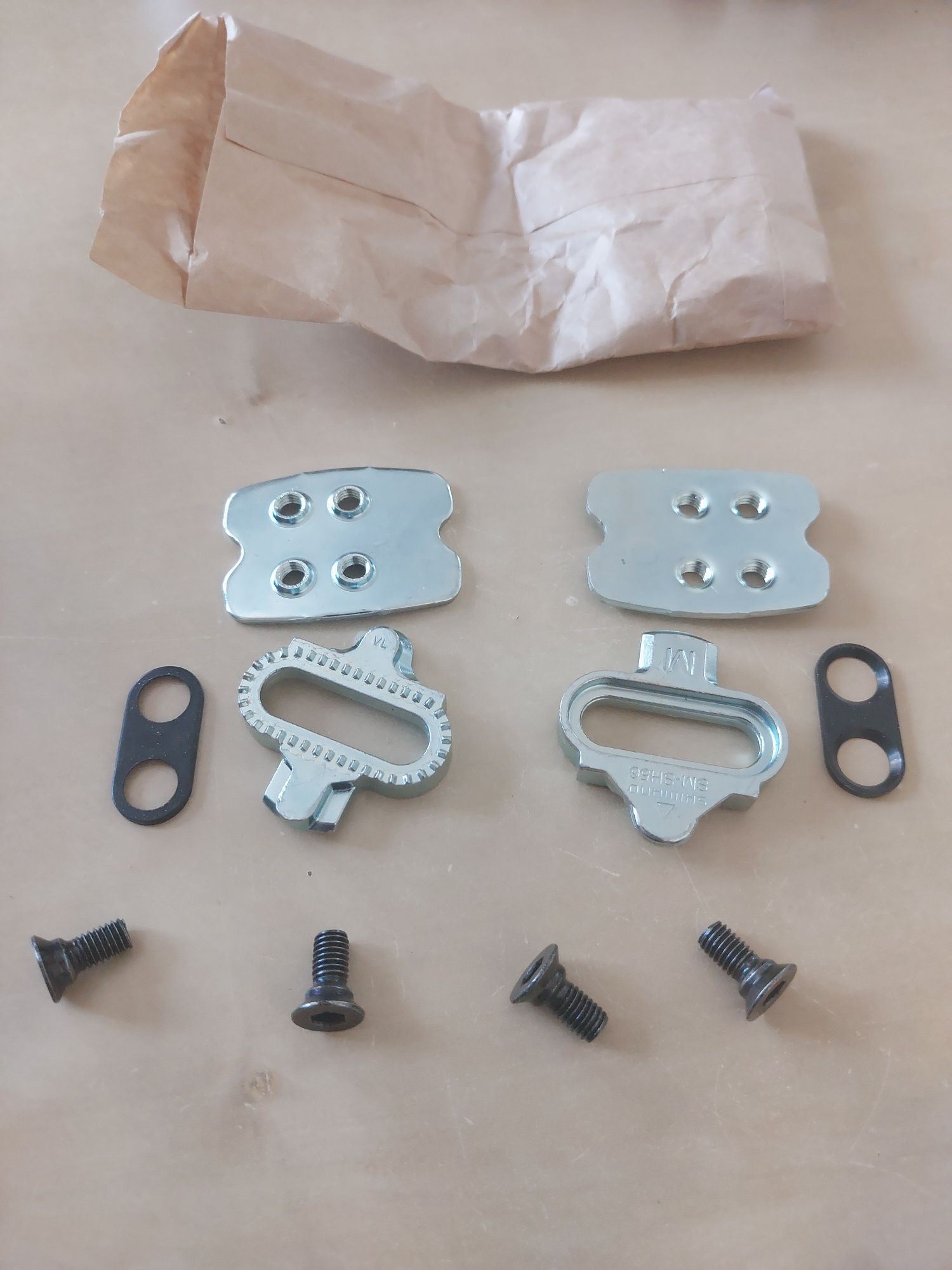 Bloki do pedałów butów Shimano kompatybilne z SPD rowery stacjonarne