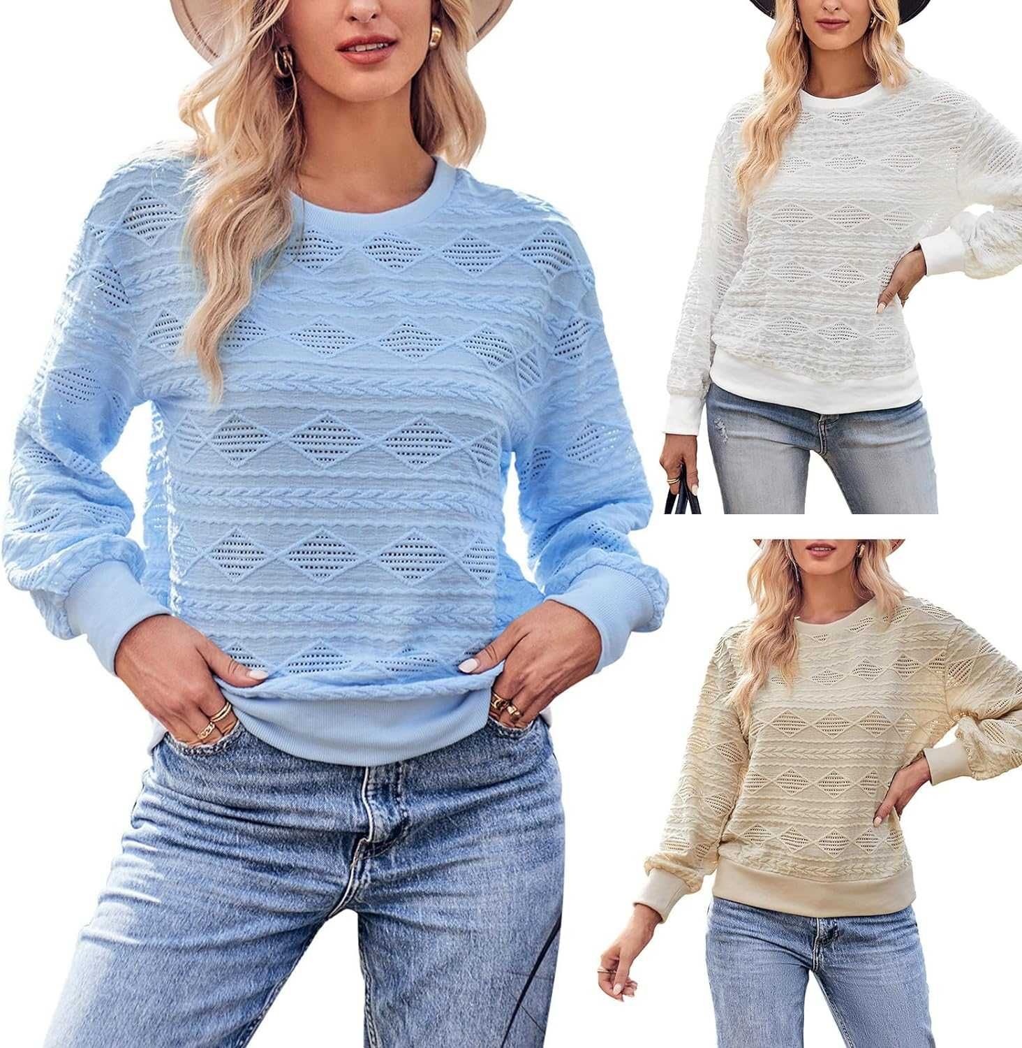 Nowa bluzka / bluza / sweter / top / pulower / beżowa / XL !2229!
