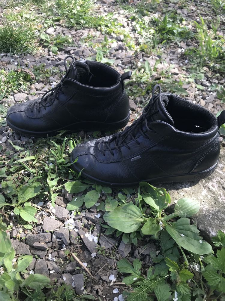 Женские ботинки ECCO SOFT 1 чёрные ZW6928 (40066301001)