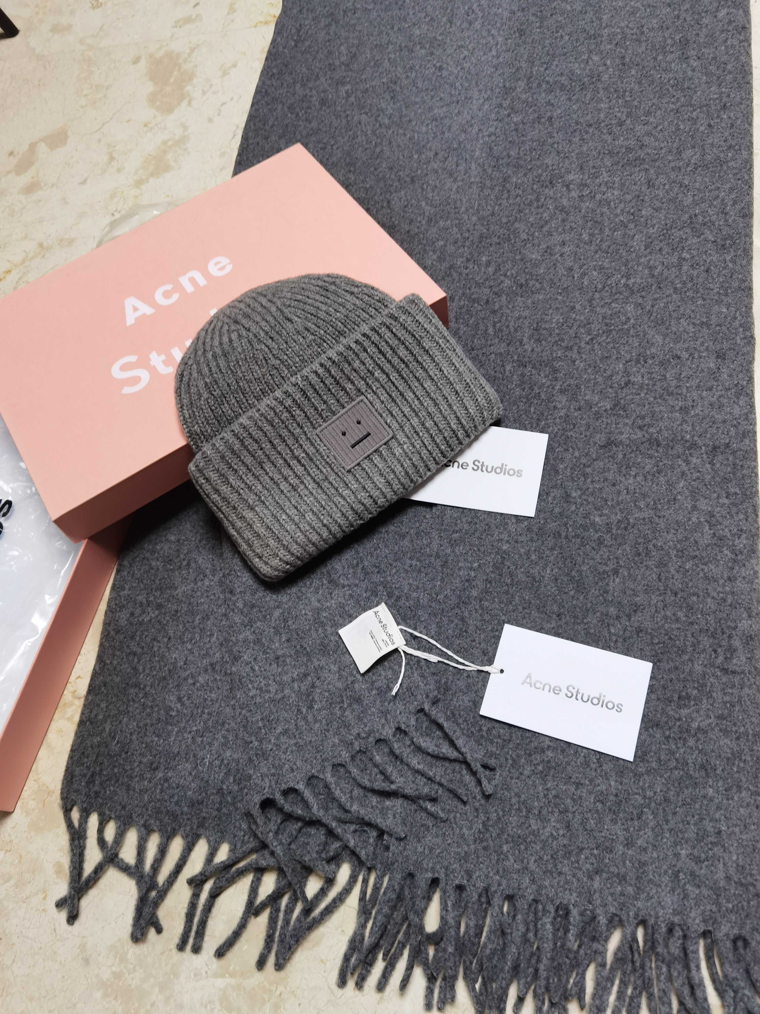 Acne studios set  шарф і шапка