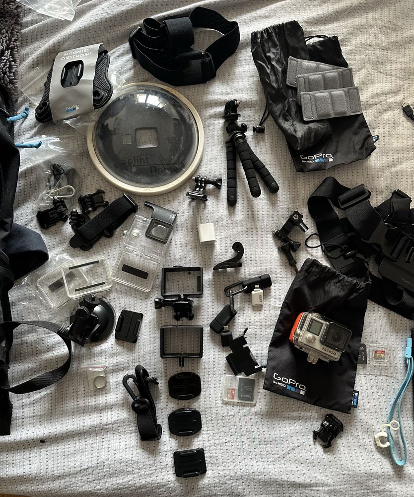 Conjunto completo GO PRO - acompanha Gopro hero 4