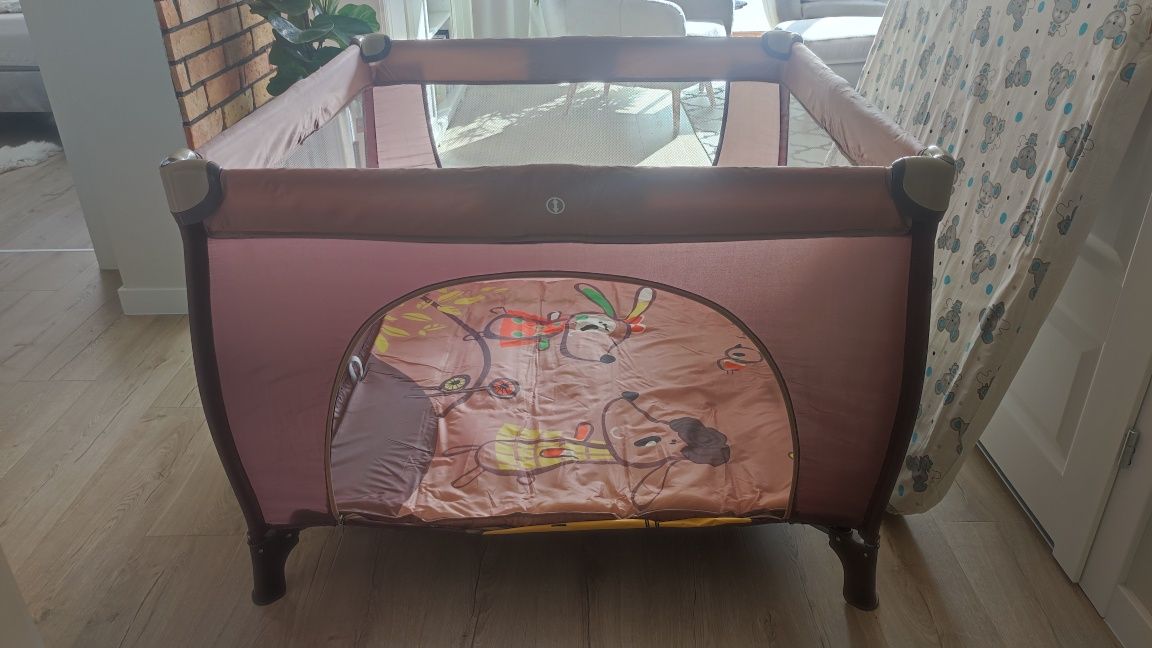 Kojec/ łóżeczko baby design 100x100 + materac.