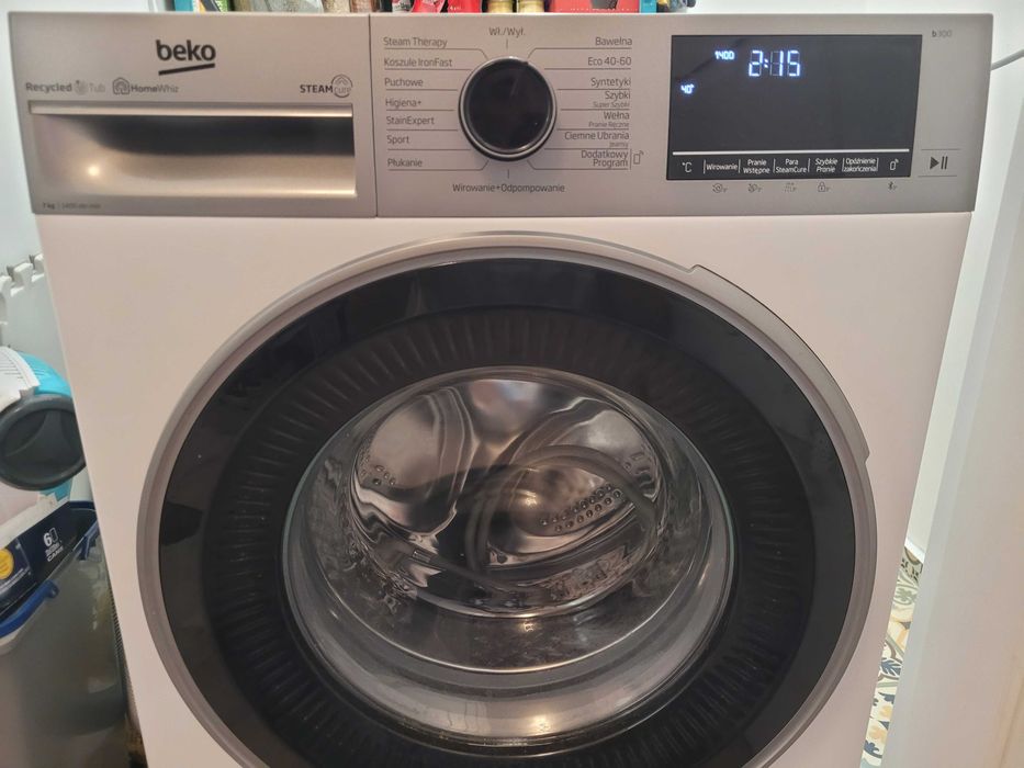 Pralka Beko B300 7kg/1400obr SteamCure HomeWiz