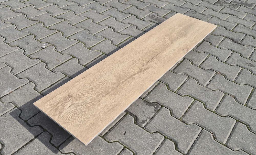 Płytki gresowe drewnopodobne styl skandynawski Espoo Beige 30×120x10mm