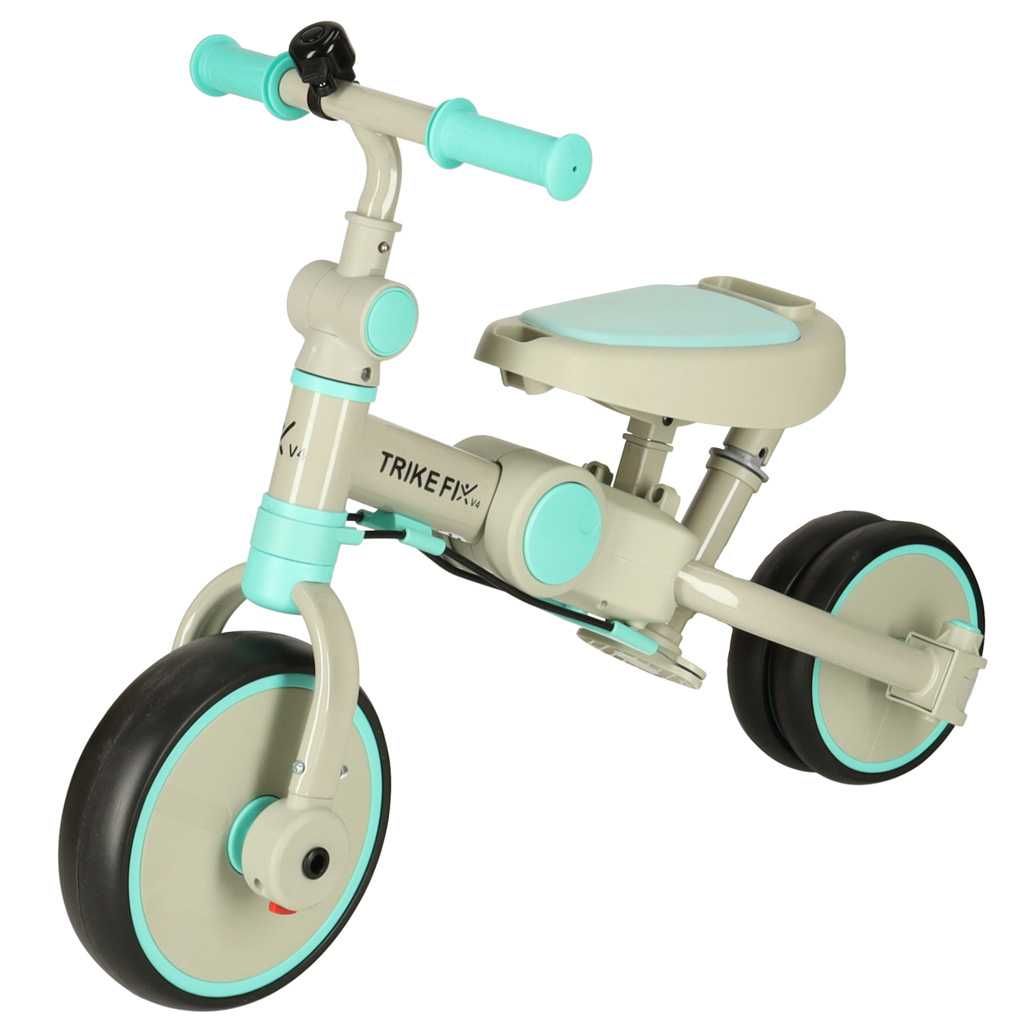 Rowerek TRIKE FIX V4 2w1 dla Dzieci Wózek SPACERÓWKA z Prowadnikiem