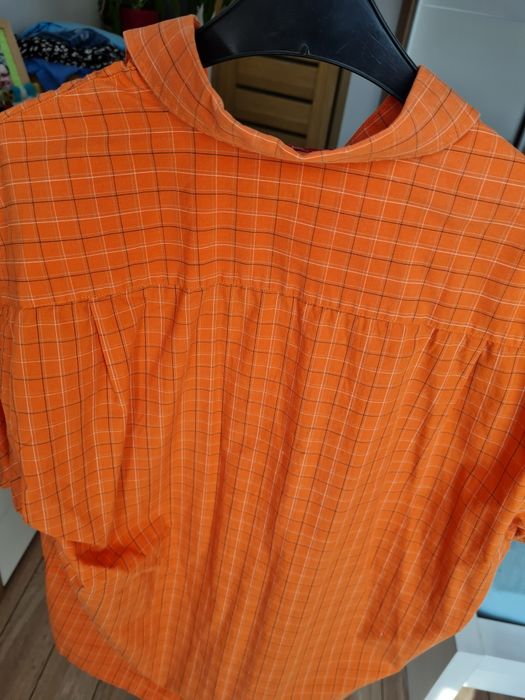 Koszula z krótkim rękawem XL bawełniana