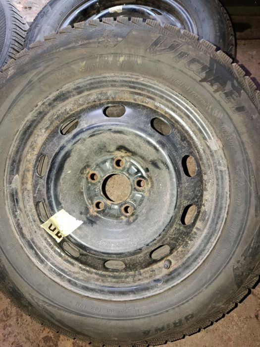 Зимняя резина в зборе