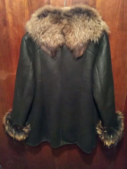 Дублянка "Zishan", нат. хутро (єнот), 48-50 р.