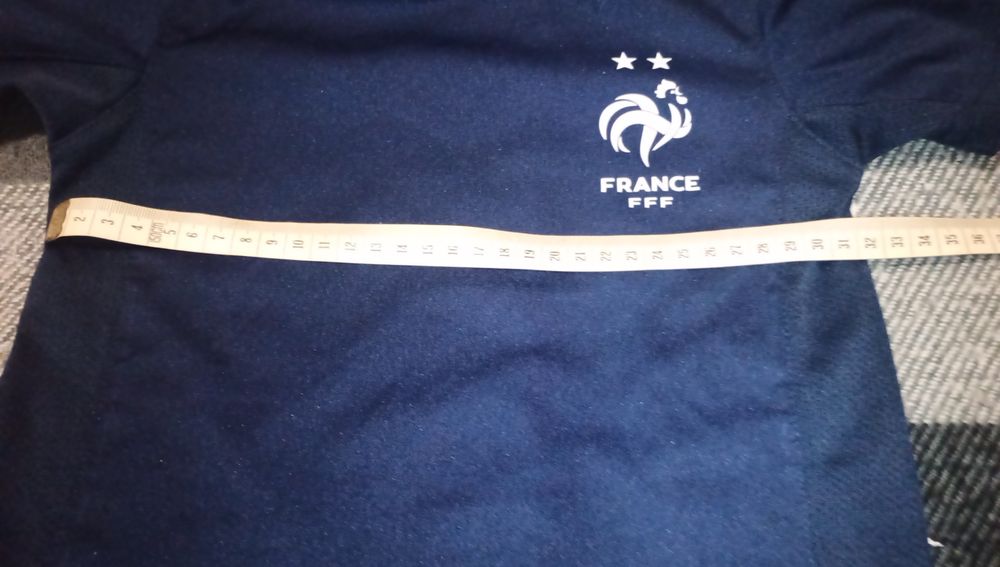 T-shirt dla chłopca fana piłki France
