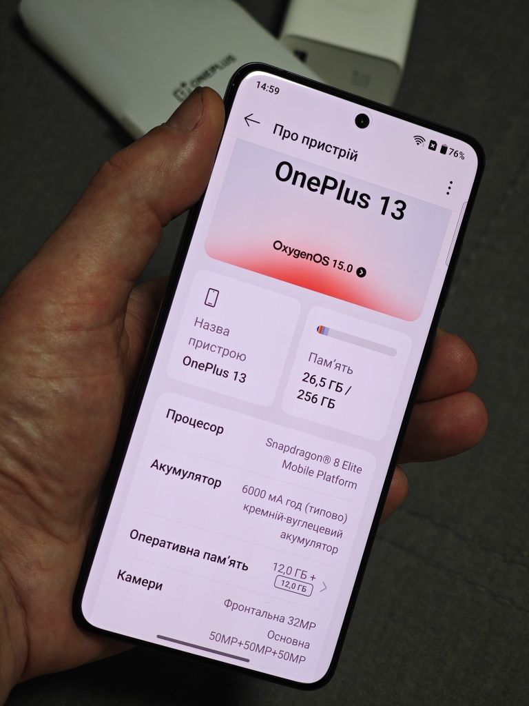 OnePlus 13 12/256 Global New