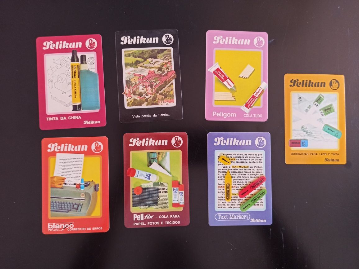 Calendários década 1980