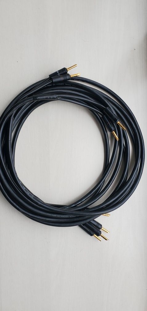Акустические кабели: Atlas Hyper 3.0 и Furutech Alpha S-14 (3м х2)