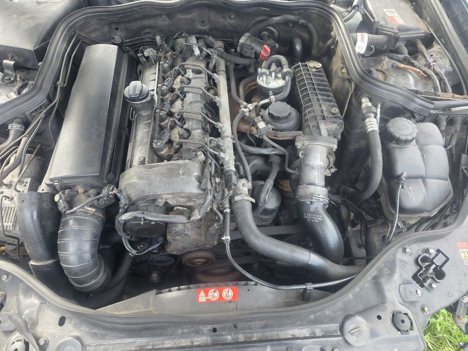 Silnik Mercedes W211 2.7 CDI R5 OM 647.961 SWAP Sprinter Komplet