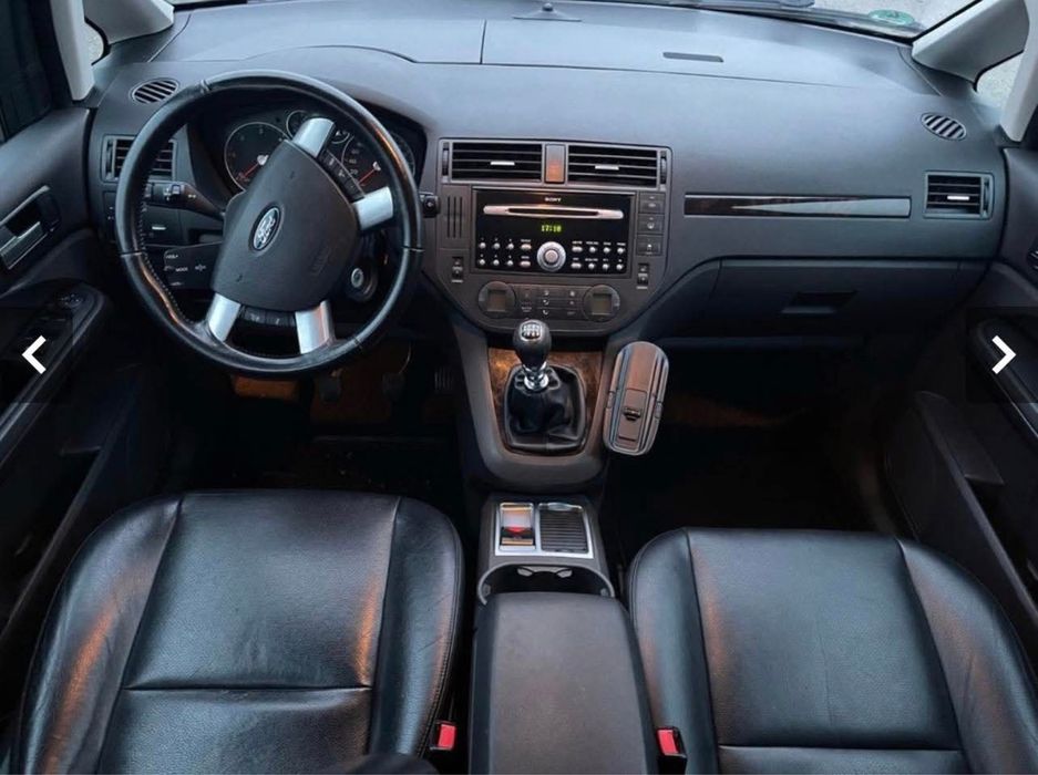 Ford C-MAX 2.0 TDCi GHIA | Skóra | Podgrzewane fotele | Hak | 2006