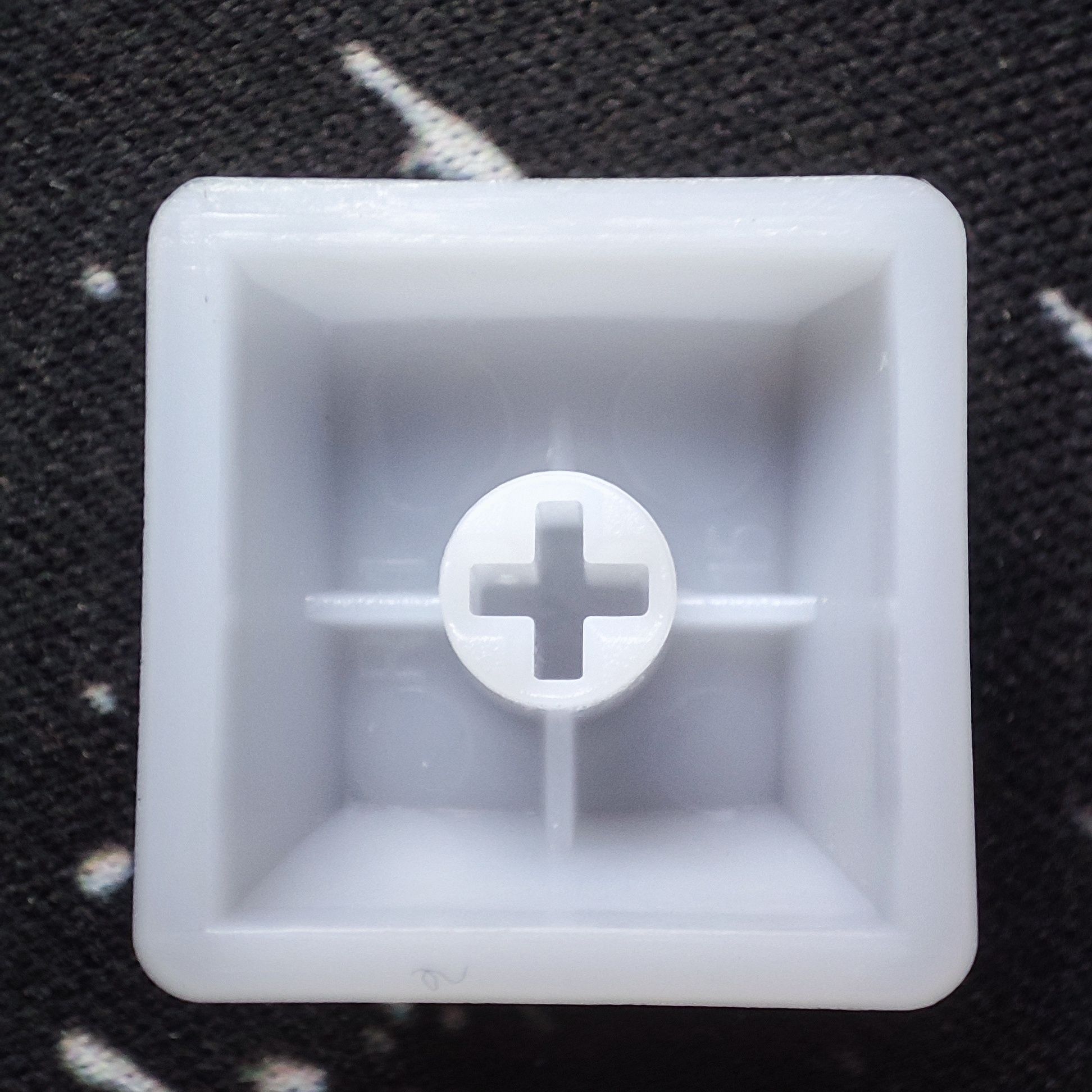 Прозорі кейкапи keycap молочні 130шт боковим принтом OEM