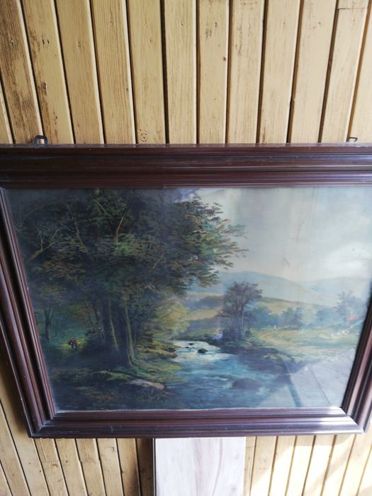 Obraz na plycie w ramie