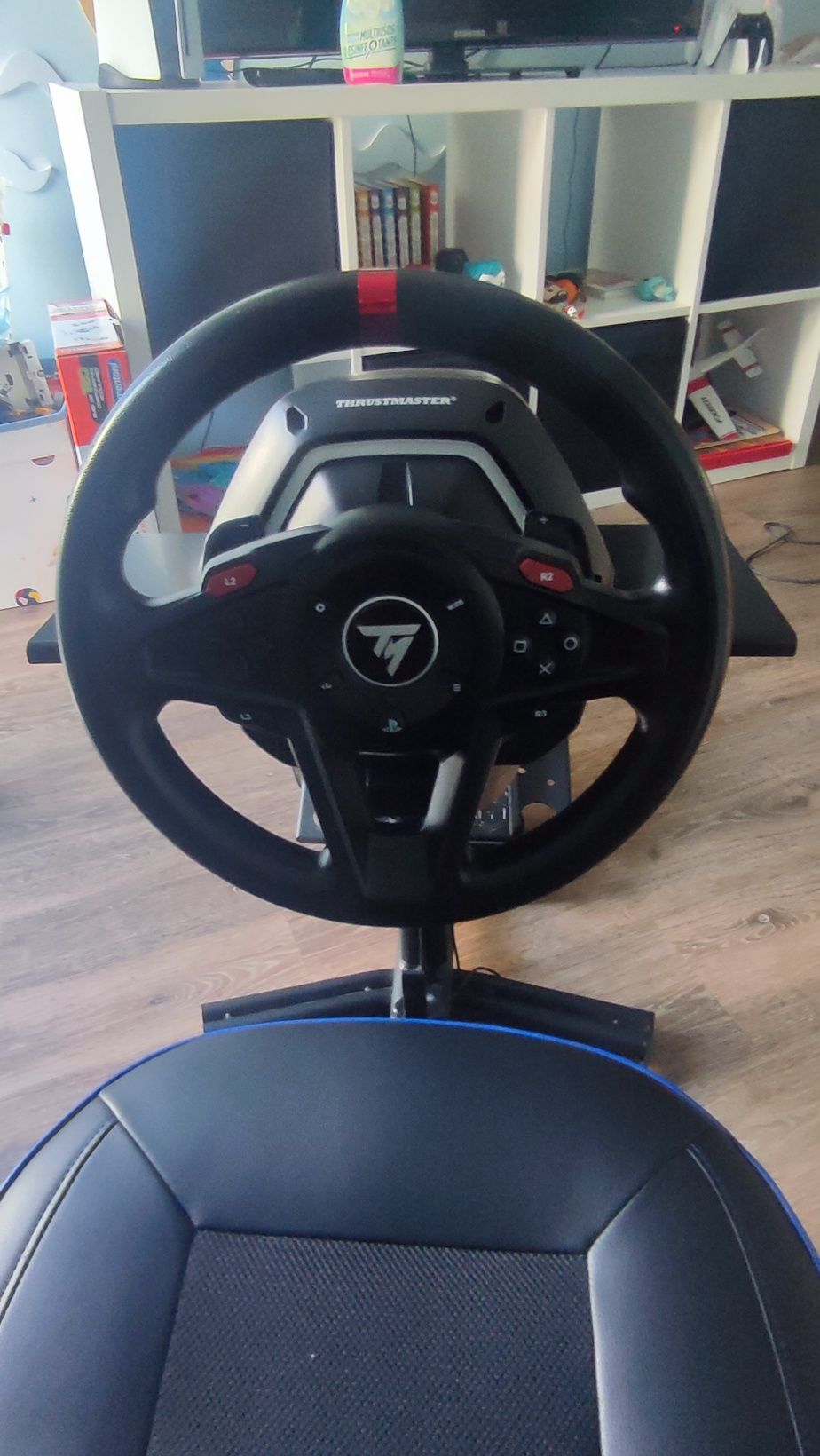 Volante com cadeira PS5