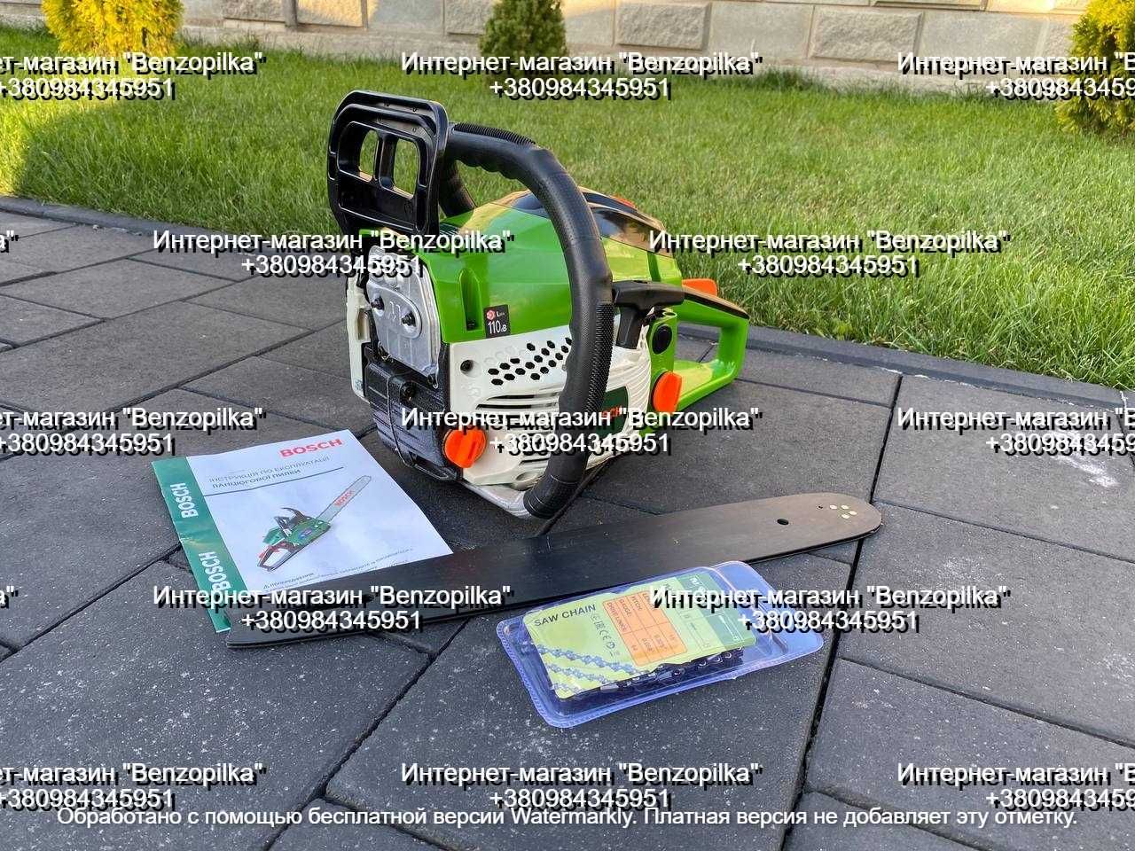 АКЦИЯ! Бензопила BOSCH BP 210 (шина 40 або 45 см, 6.3 кВт)