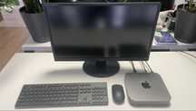 Komputer MacMini i5 plus monitor iiyama 24 cale, klawiatura i mysz