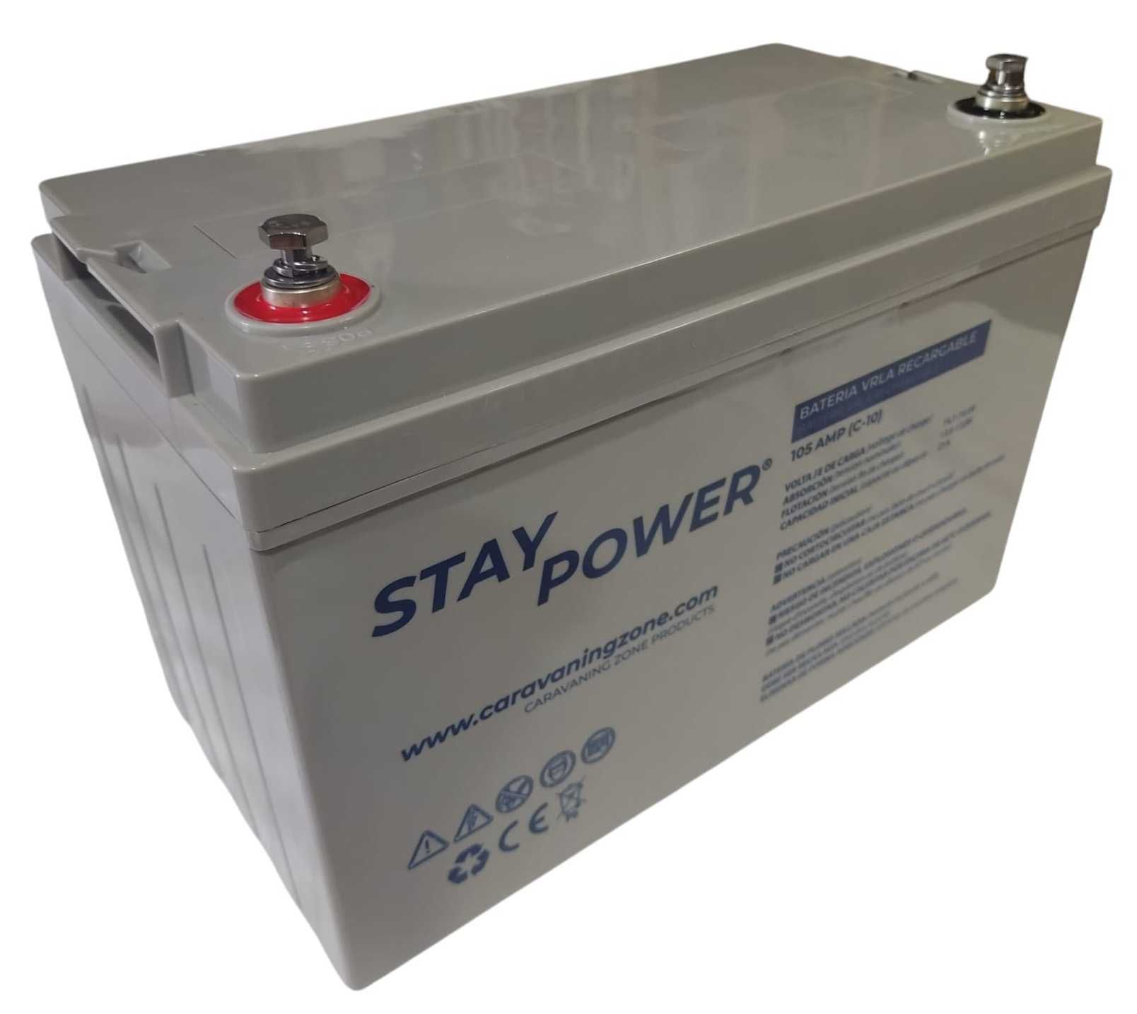Baterias de Gel/AGM  12V Stay Power (Autocaravana / Campervan)